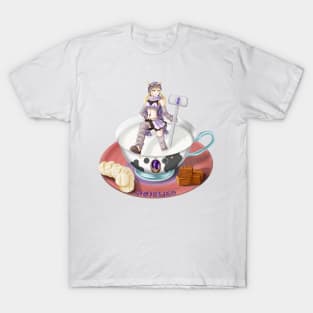 Felicia Mistuki in a teacup T-Shirt